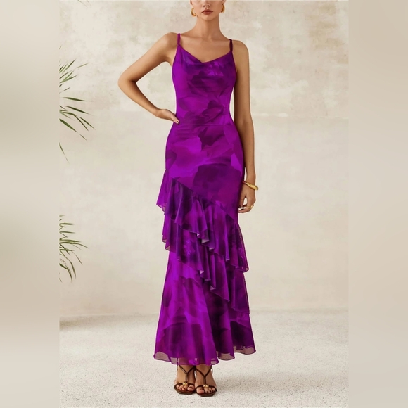 PrettyGarden Dresses & Skirts - Vibrant Purple Maxi Dress